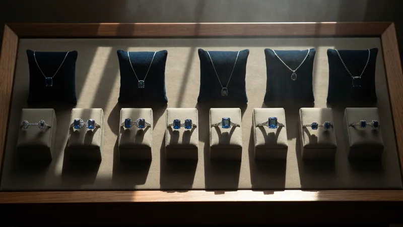 Comparaison des prix des bijoux en saphir