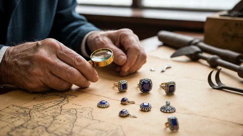 Les origines des bijoux saphir
