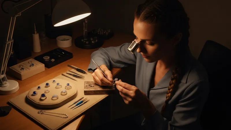 Réparations courantes pour bijoux en saphir