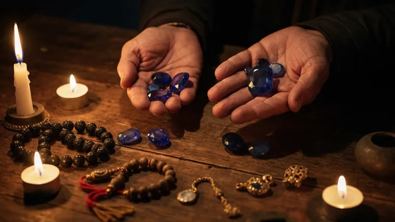 Symbolisme du saphir dans différentes cultures